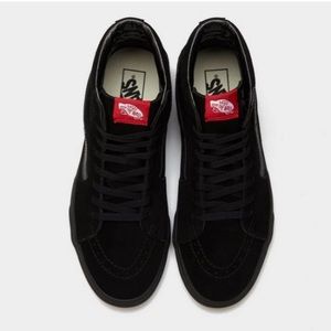 Vans Sk8-Hi Black/Black (Suede) / Size 8.5 Men / Women’s 10